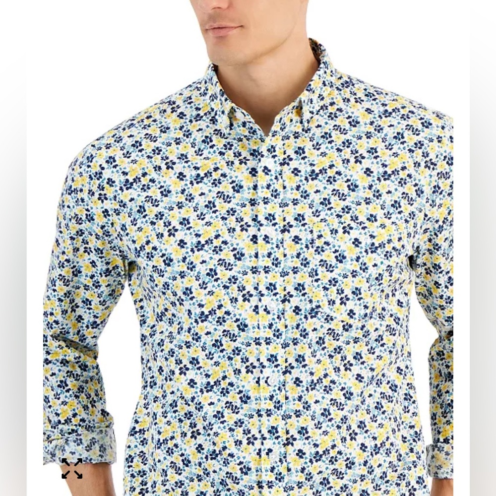 Club Room Floral Shirt Men